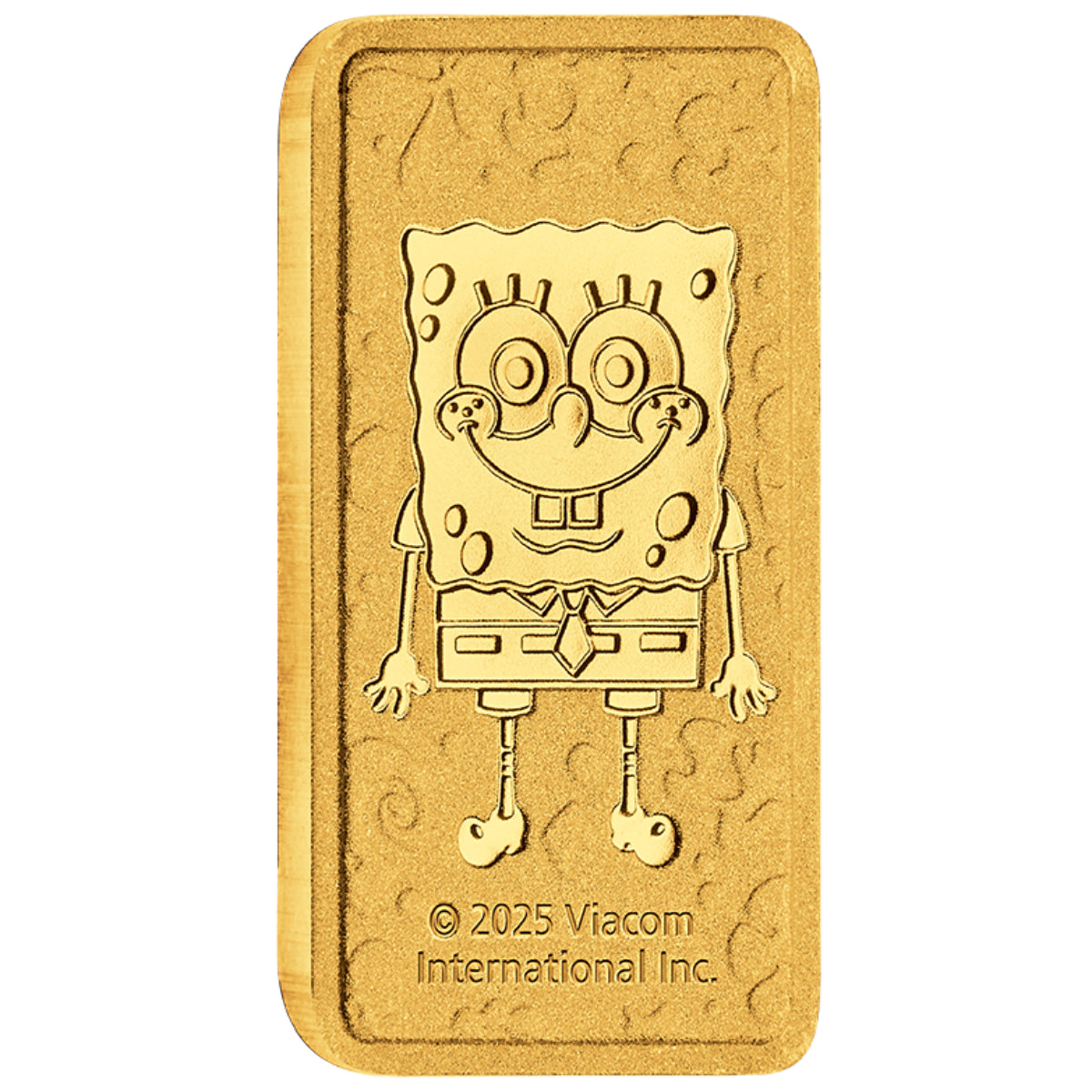 SpongeBob SquarePants 1g Pure Gold Bar