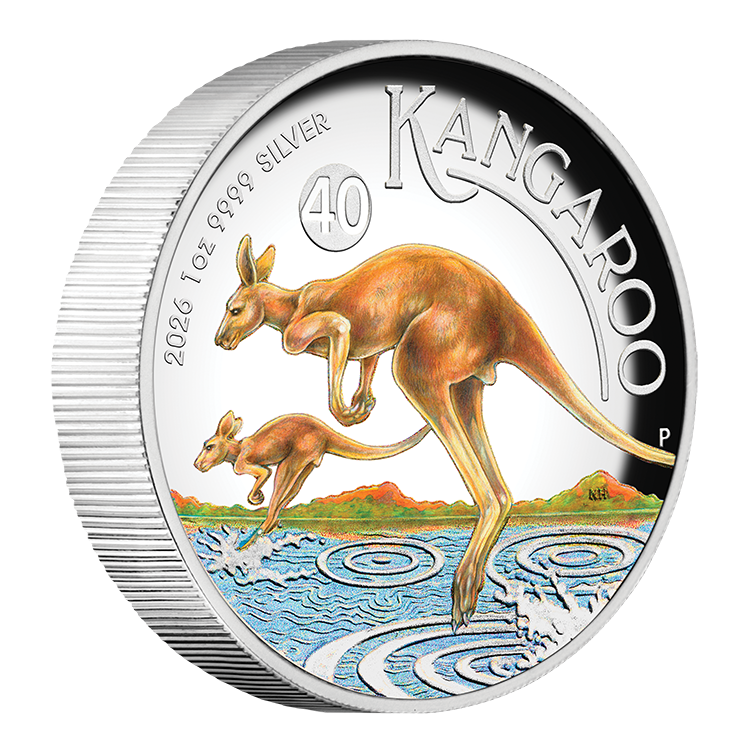 2026 $1 Australian Kangaroo - Pure Silver Coin