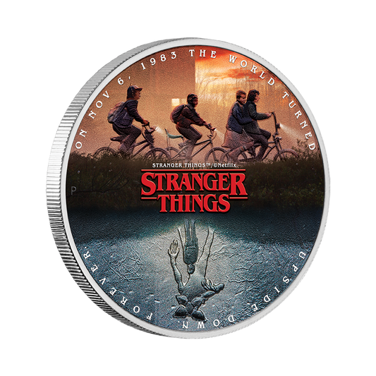 2026 $1 Stranger Things: The Upside Down - Pure Silver Coin