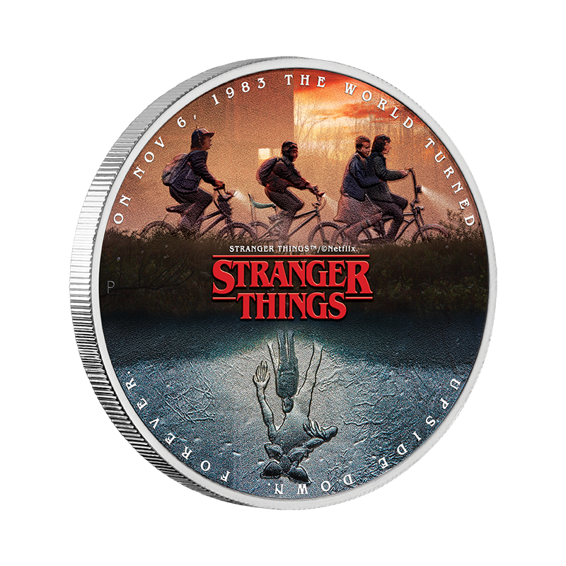 2026 $1 Stranger Things: The Upside Down - Pure Silver Coin