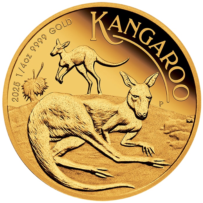 2025 $25 Australian Kangaroo - Pure Gold Coin