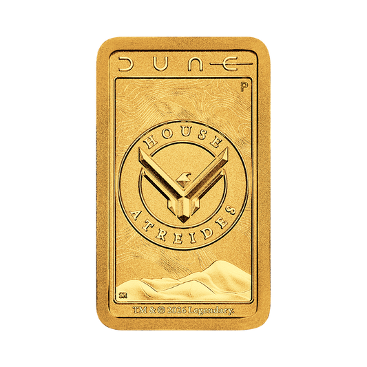 2026 Dune: House Atreides - 1g Pure Gold Bar