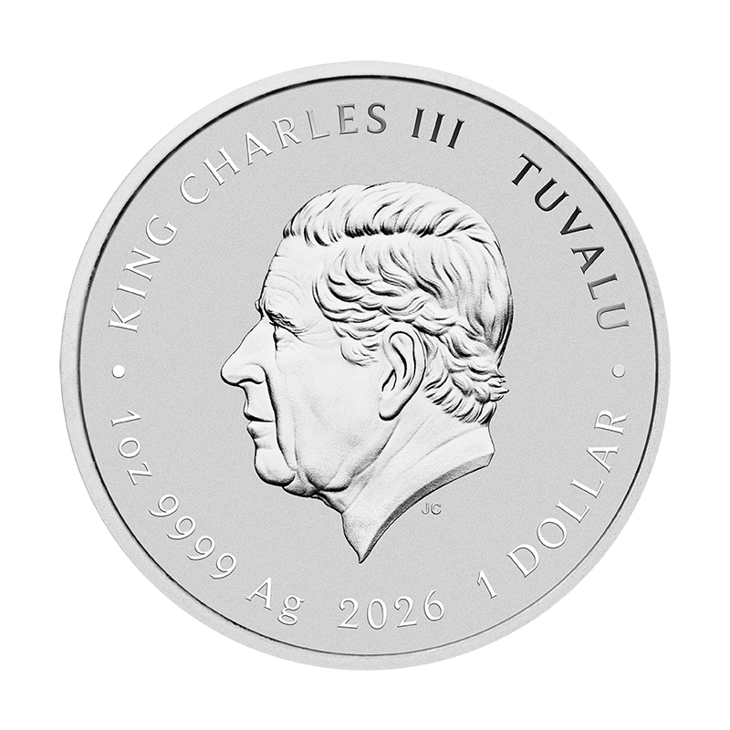 2026 $1 Stranger Things: The Upside Down - Pure Silver Coin