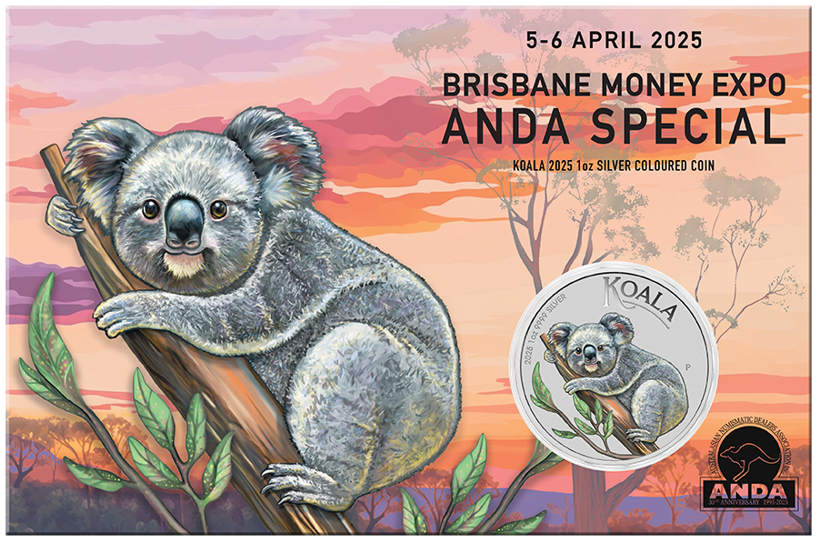 2025 $1 Australian Koala - Pure Silver Coin
