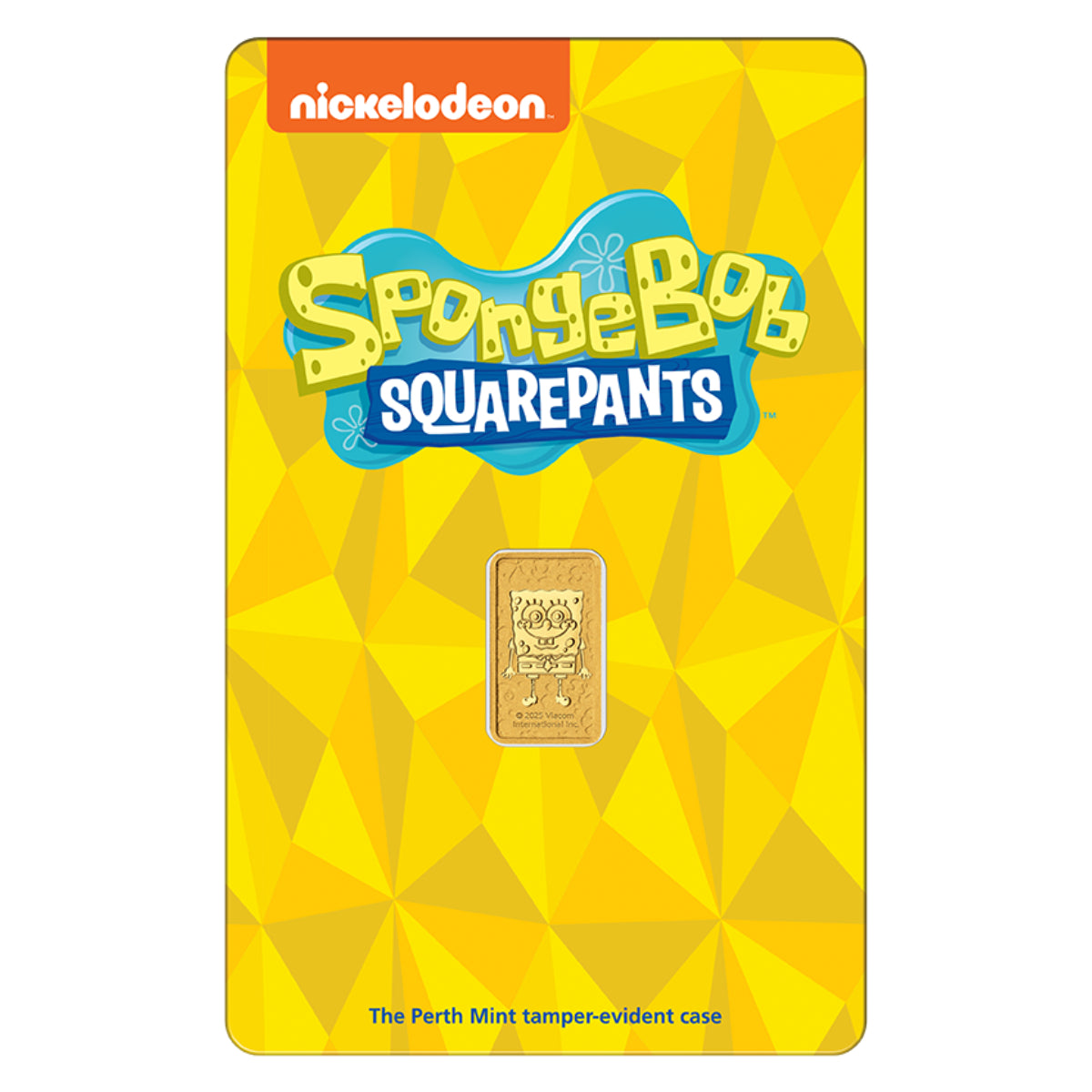 SpongeBob SquarePants 1g Pure Gold Bar