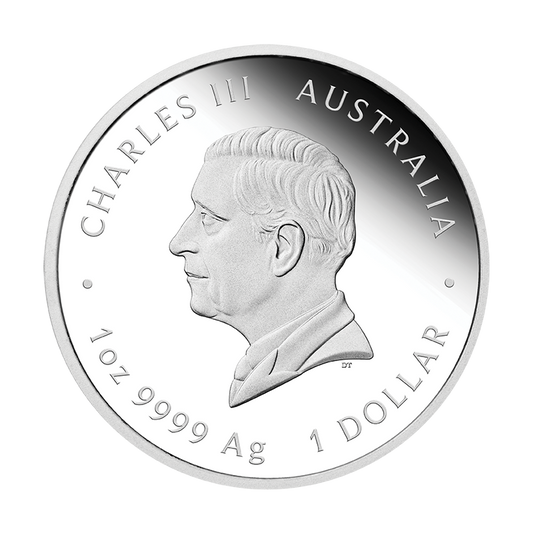 2027 $1 Australian Lunar Series: Year of the Goat - Pure Silver Coin