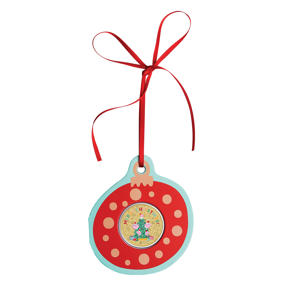 2026 $1 Peppa Pig: Merry Christmas - Collector Coin In Card