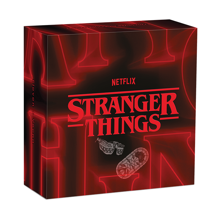 2026 50 Cents Stranger Things: Eleven & Vecna - Pure Silver Coin