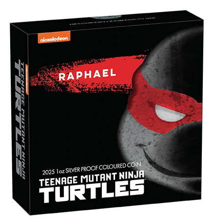 2024 $1 Teenage Mutant Ninja Turtles: Raphael - Pure Silver Coin