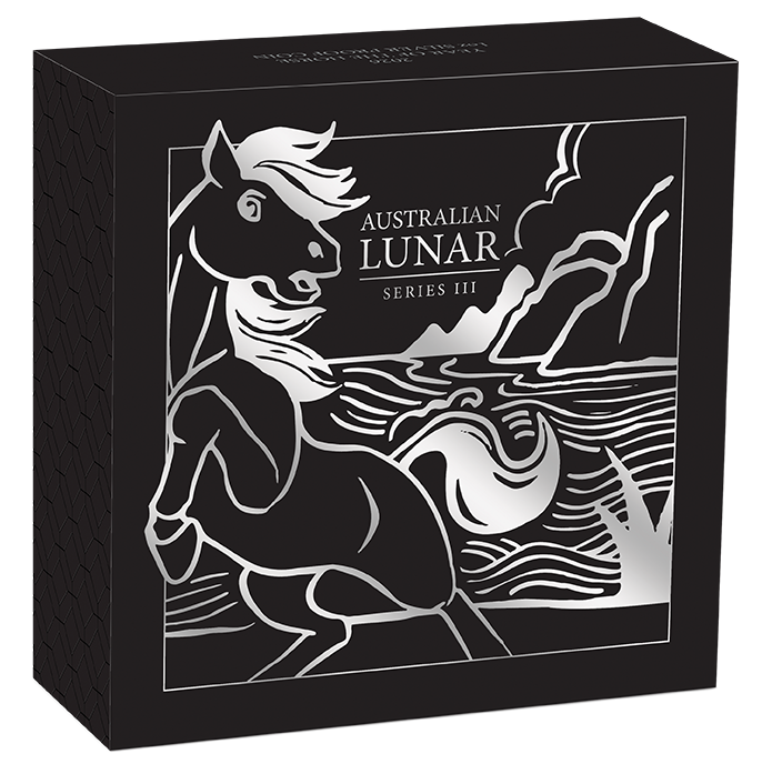 2026 $1 Australian Lunar Series: Year of the Horse - Pure Silver Coin