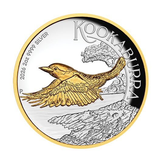2026 $2 Australian Kookaburra - Pure Silver Coin