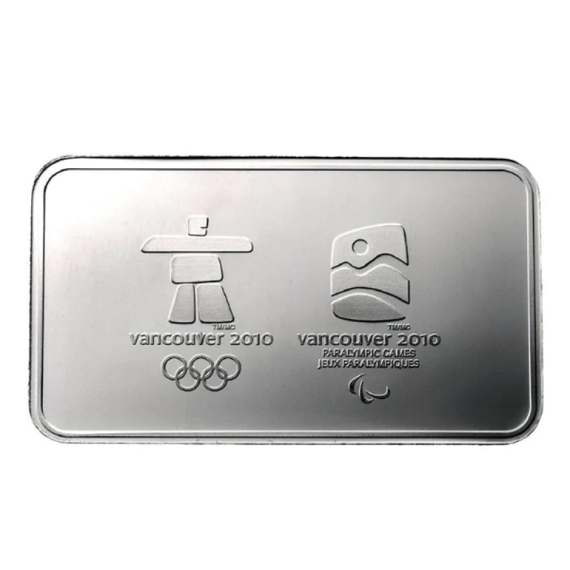 2010 25c Vancouver Sterling Silver Circulation Coin Set and Wafer