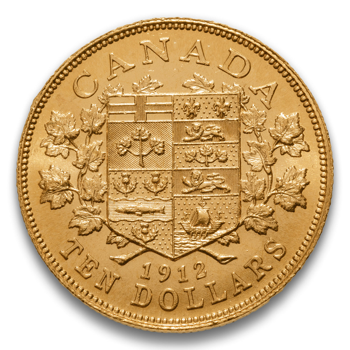 Canada $10 George V Gold Coins (Various Years)