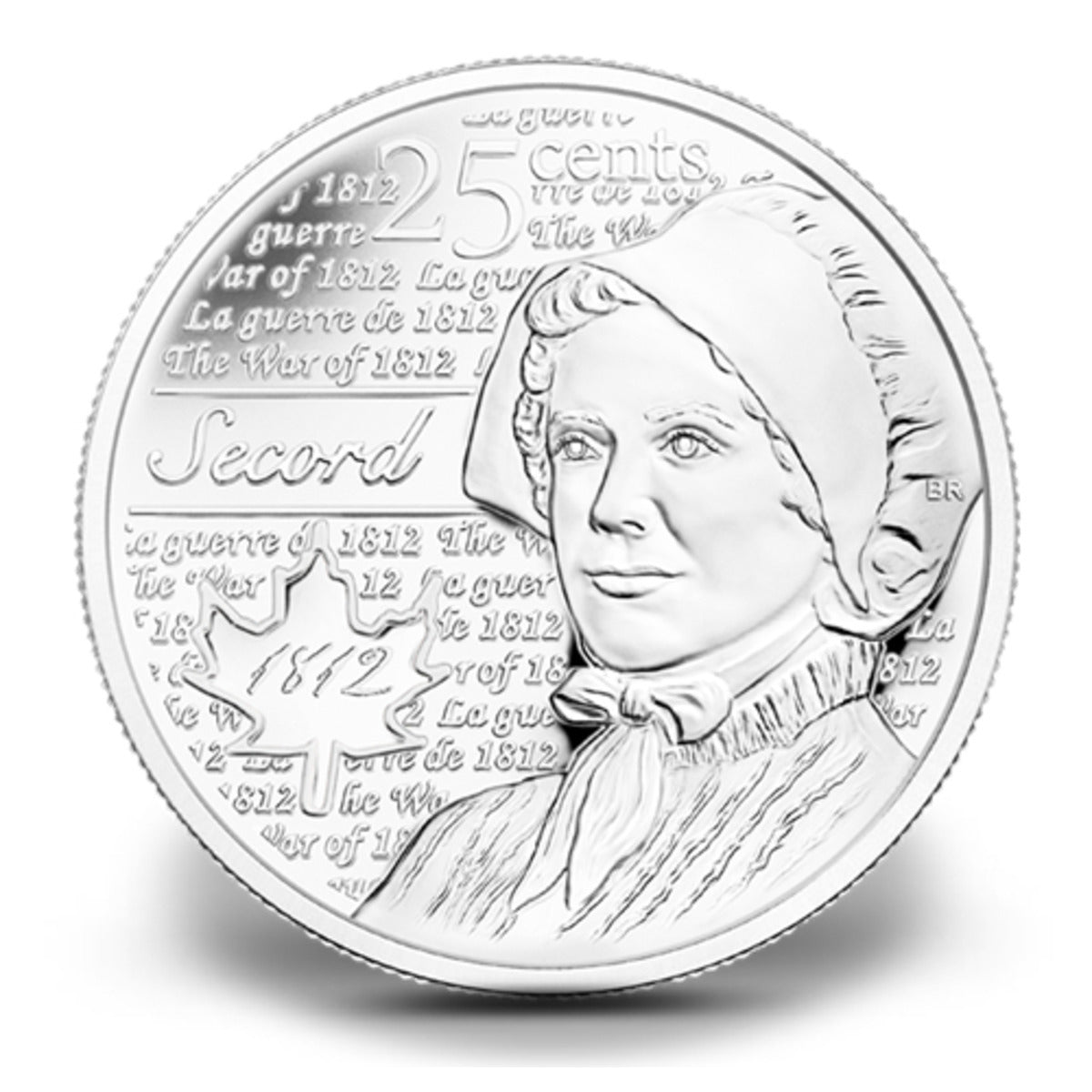 2013 25c Heroes of 1812: Laura Secord - 10-pack
