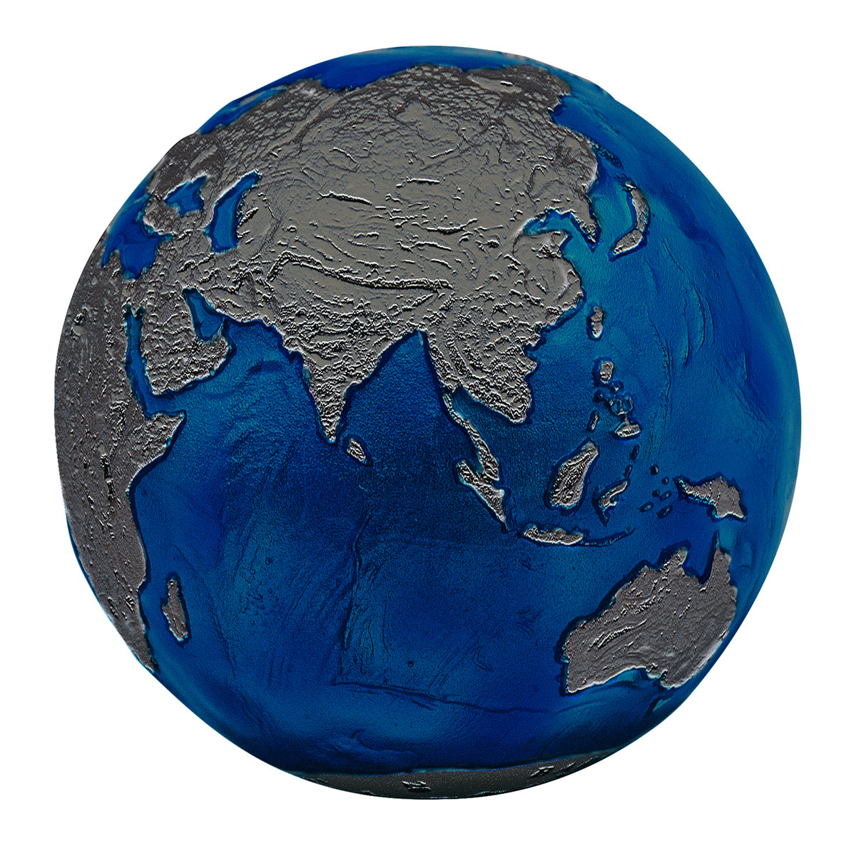 2021 $5 Blue Marble at Night - Pure Silver Coin