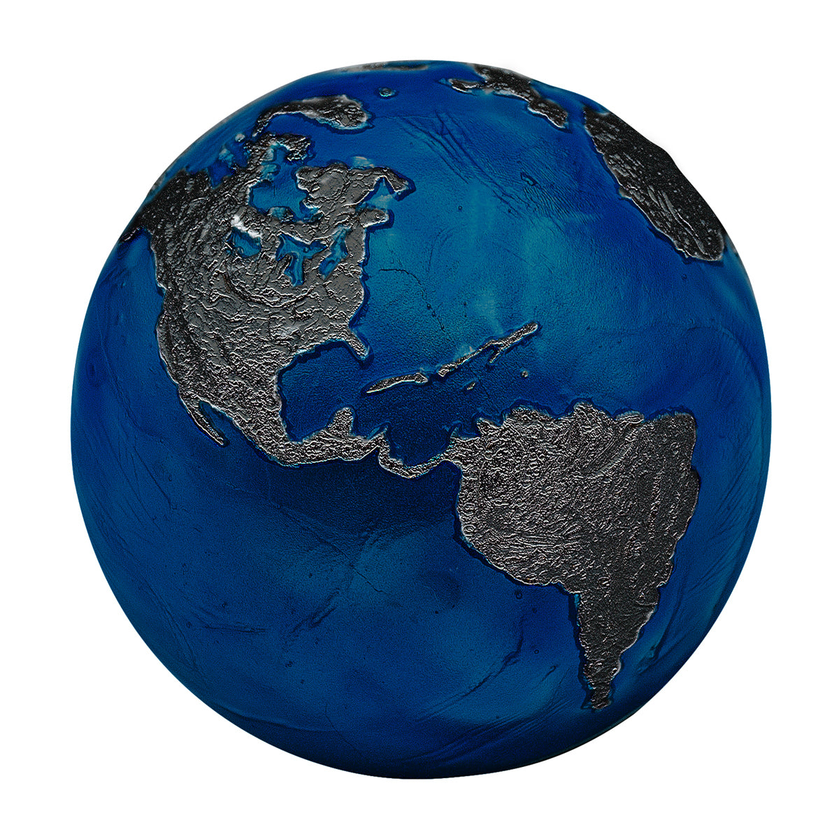 2021 $5 Blue Marble at Night - Pure Silver Coin