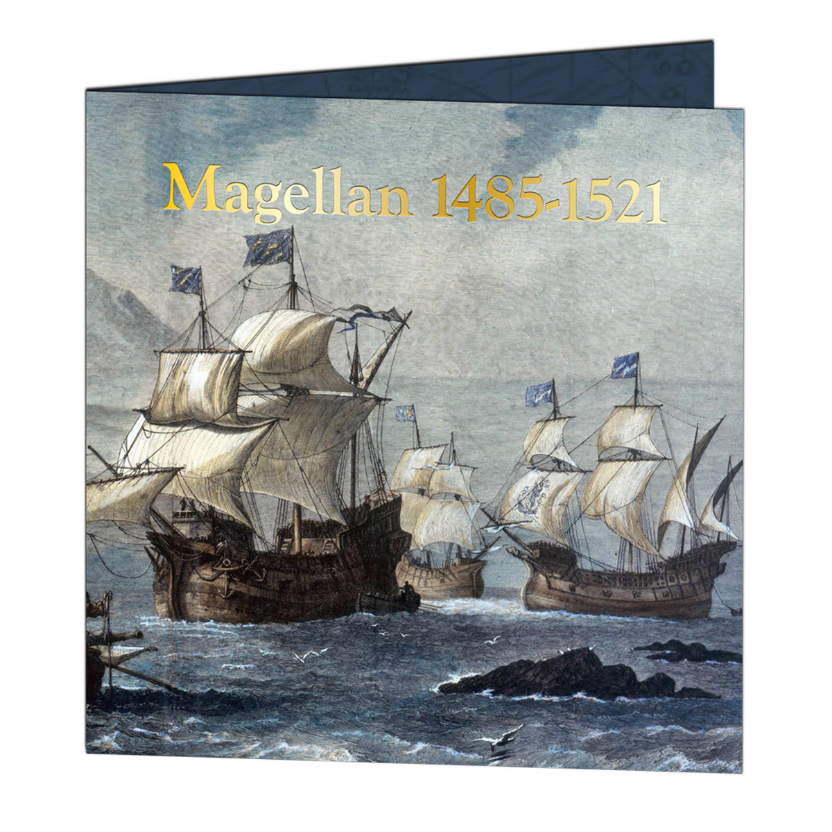 2021 $5 Circumnavigation of the World: Ferdinand Magellan - Pure Silver Coin