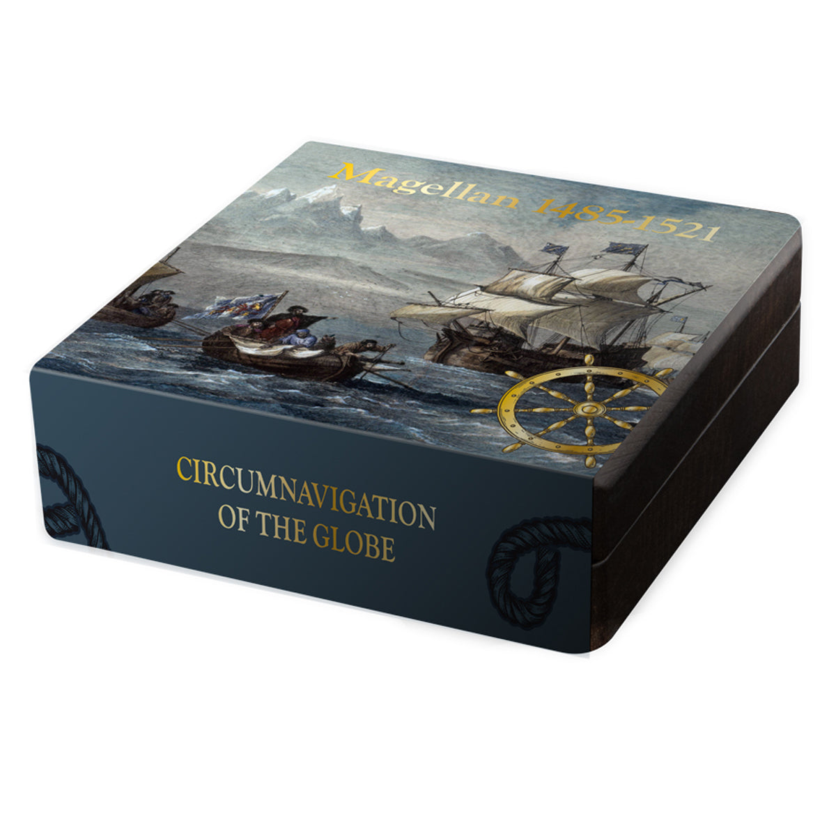 2021 $5 Circumnavigation of the World: Ferdinand Magellan - Pure Silver Coin