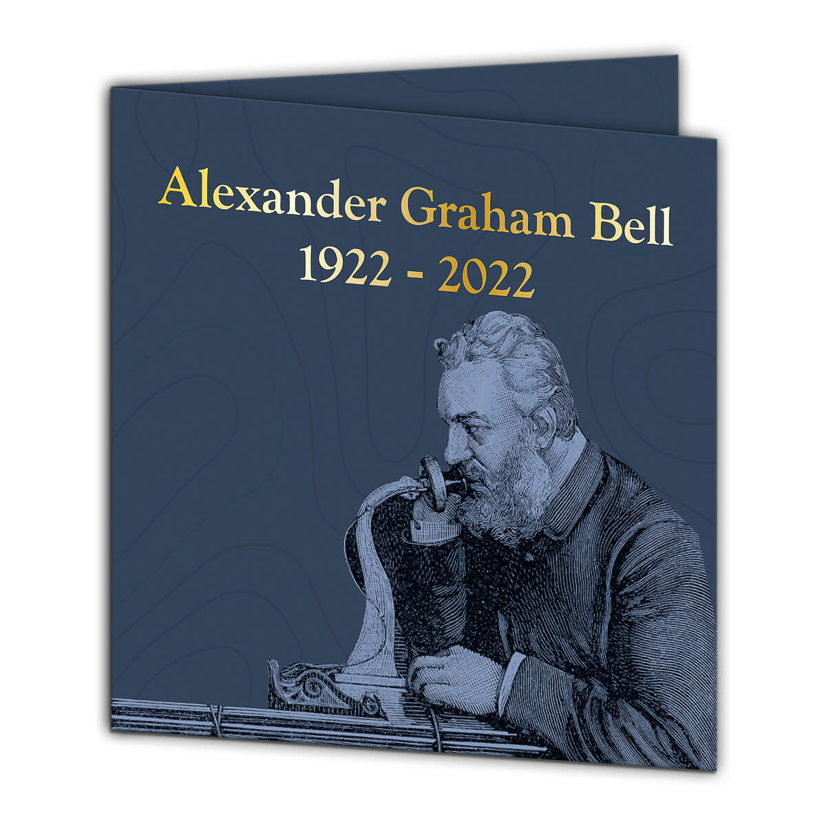 2022 $5 Alexander Graham Bell - Pure Silver Telephone-Shaped Coin with Movable Dial
