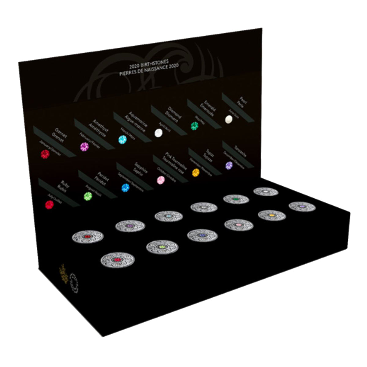 2020 $5 Birthstones - Pure Silver Set