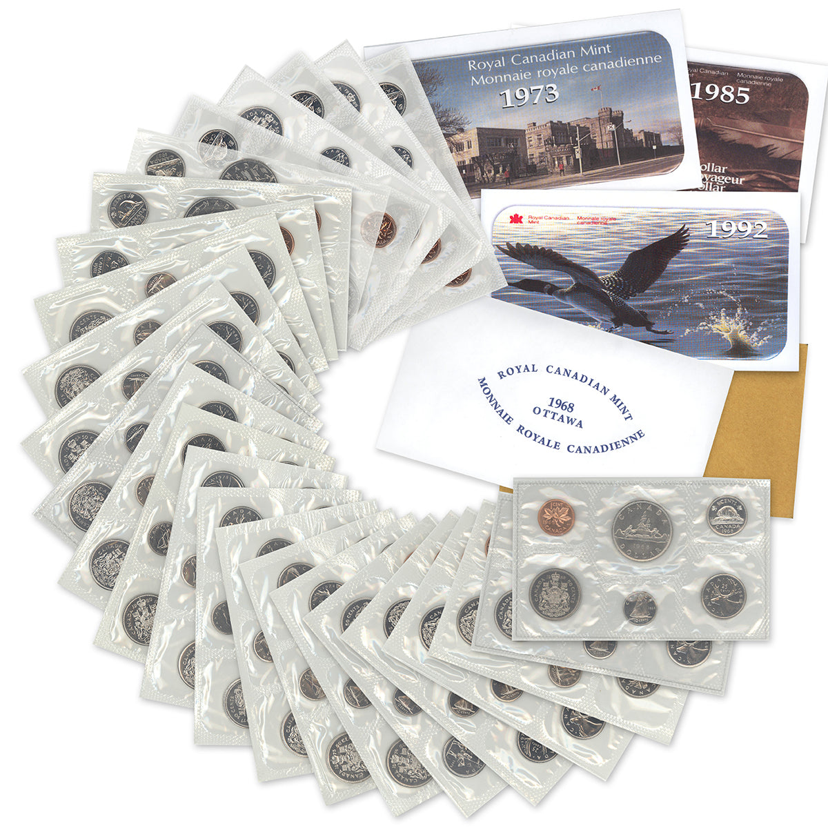 1968 - 1992 Proof-Like Uncirculated Set Bundle