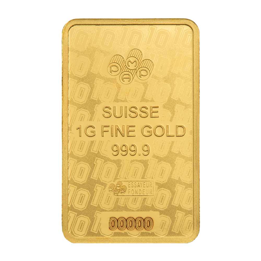 Maradona 1g Pure Gold Bar