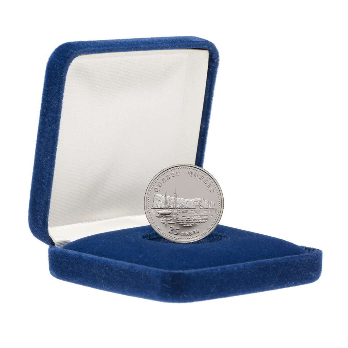 1992 25c 125th Anniversary of Canada Silver Proof: Quebec
