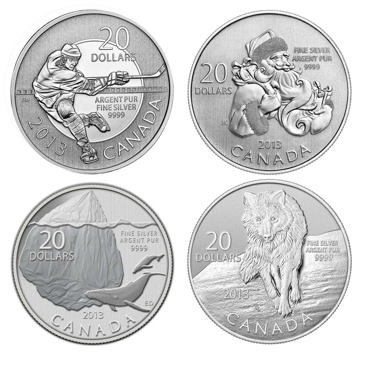 2013 Silver $20 for $20 coin collection
