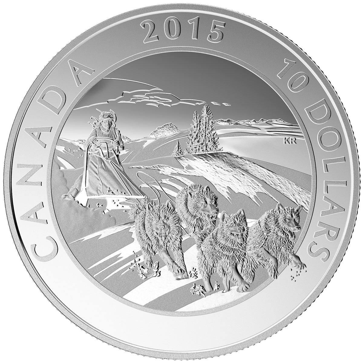 2015 $10 Adventure Canada - 5 Coins Pure Silver Set