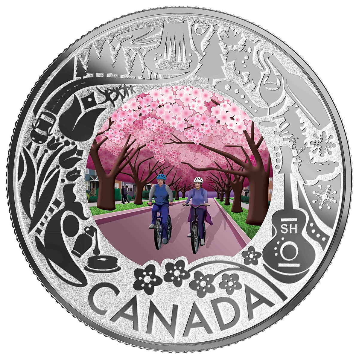 2019 Celebrating Canadian Fun and Festivities - Pure Silver 12 Coin Set