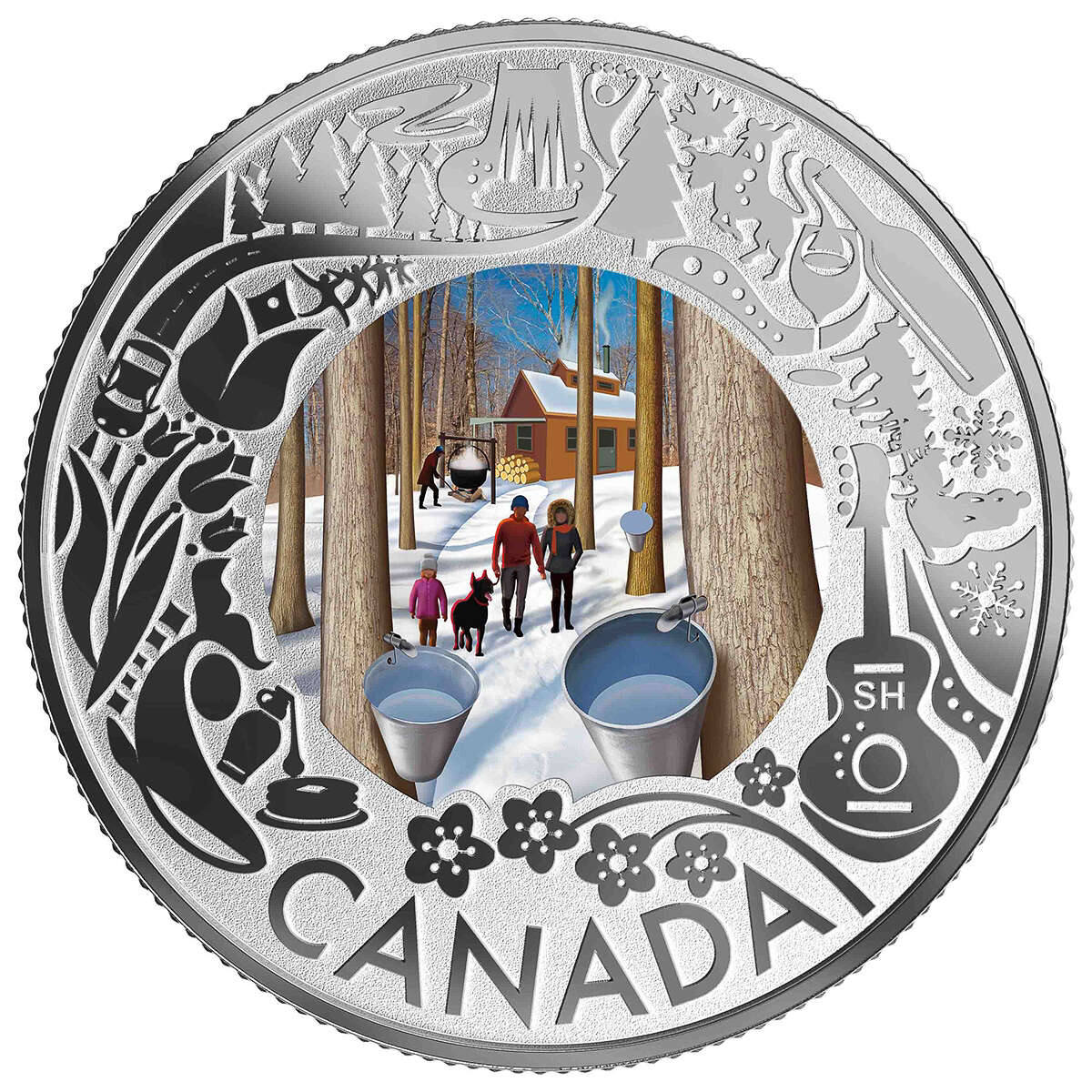 2019 Celebrating Canadian Fun and Festivities - Pure Silver 12 Coin Set
