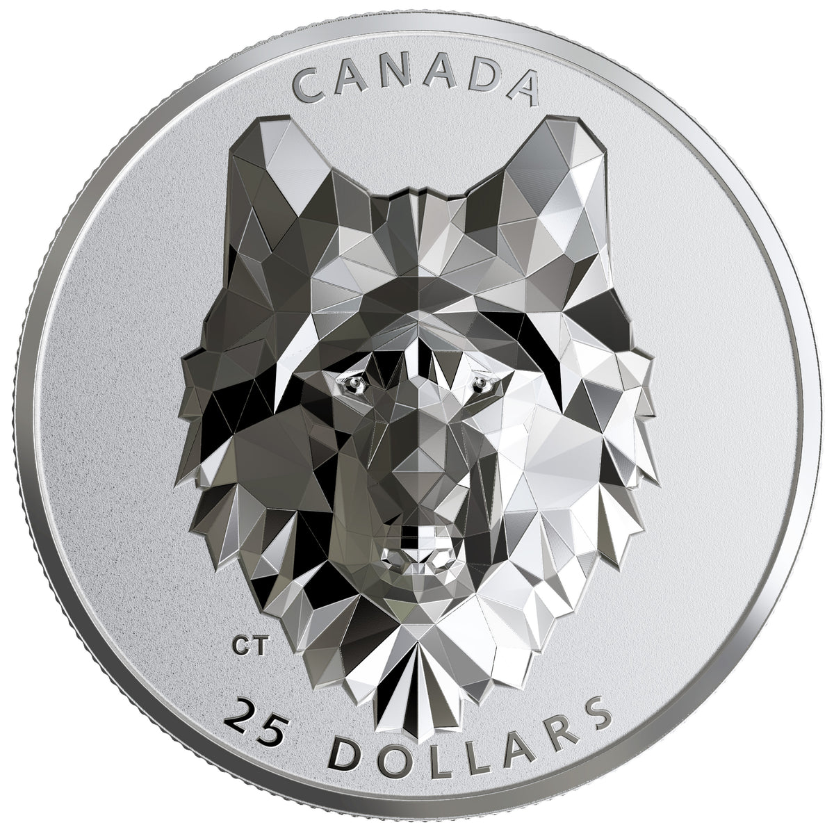 2019 $25 Multifaceted Animal Head - Pure Silver Set