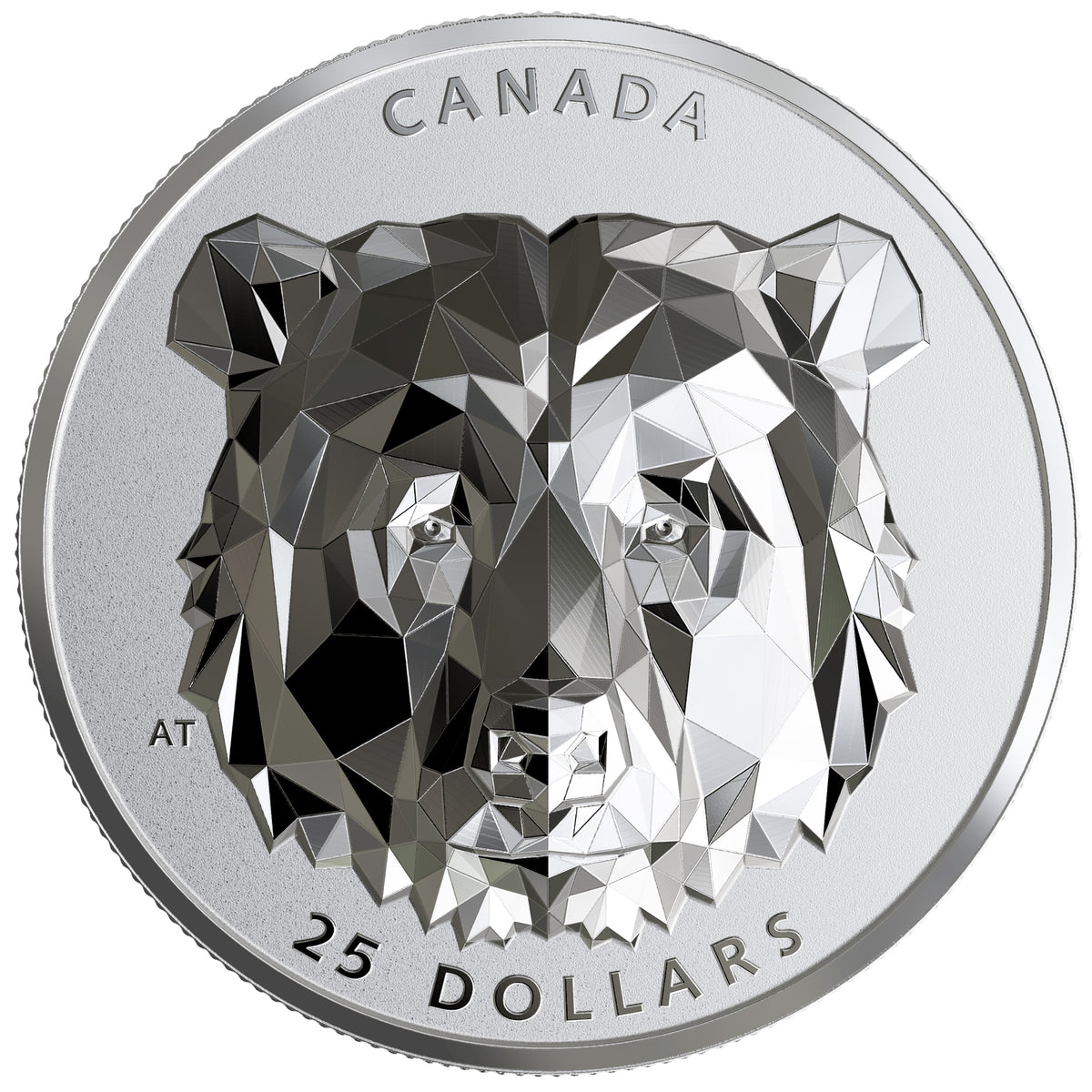 2019 $25 Multifaceted Animal Head - Pure Silver Set