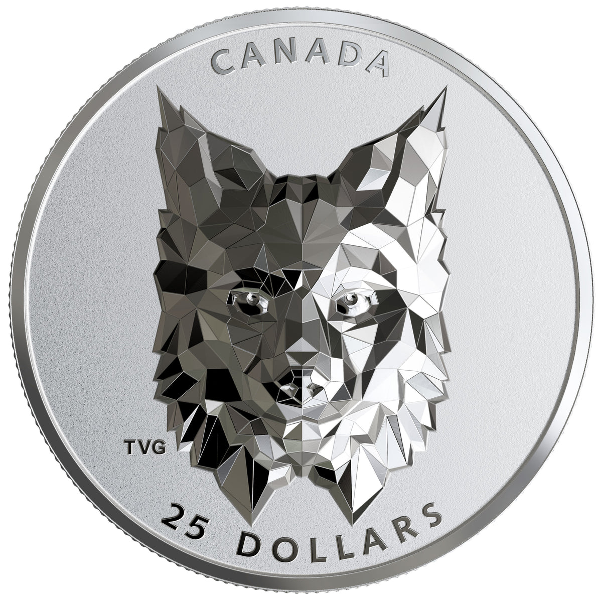 2019 $25 Multifaceted Animal Head - Pure Silver Set