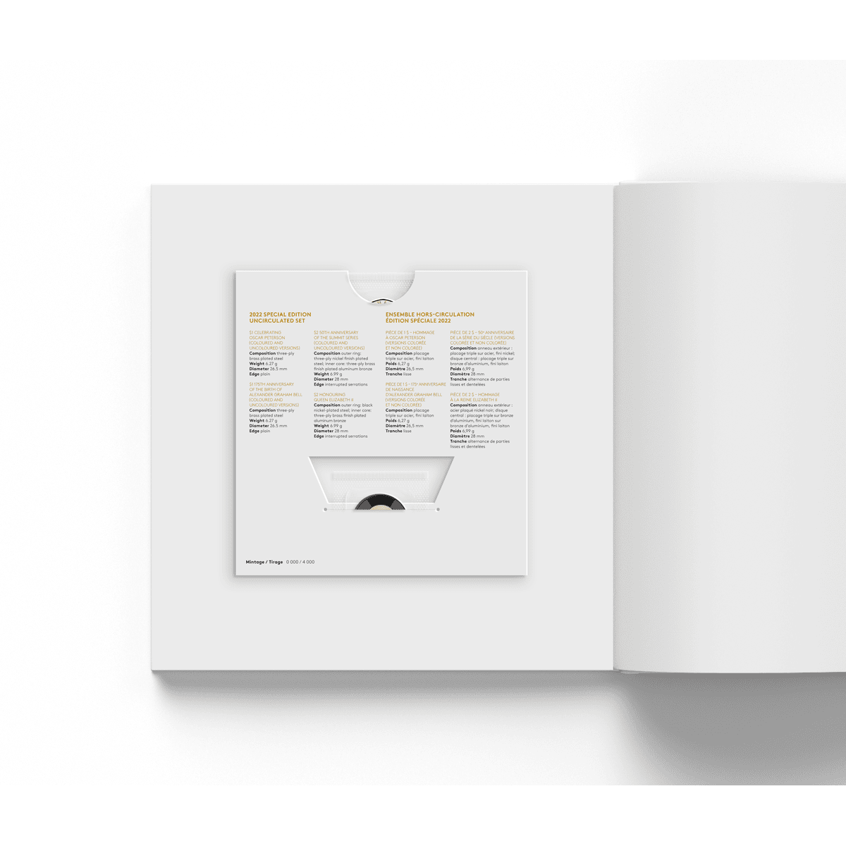 2022 Royal Canadian Mint Annual Collection Book