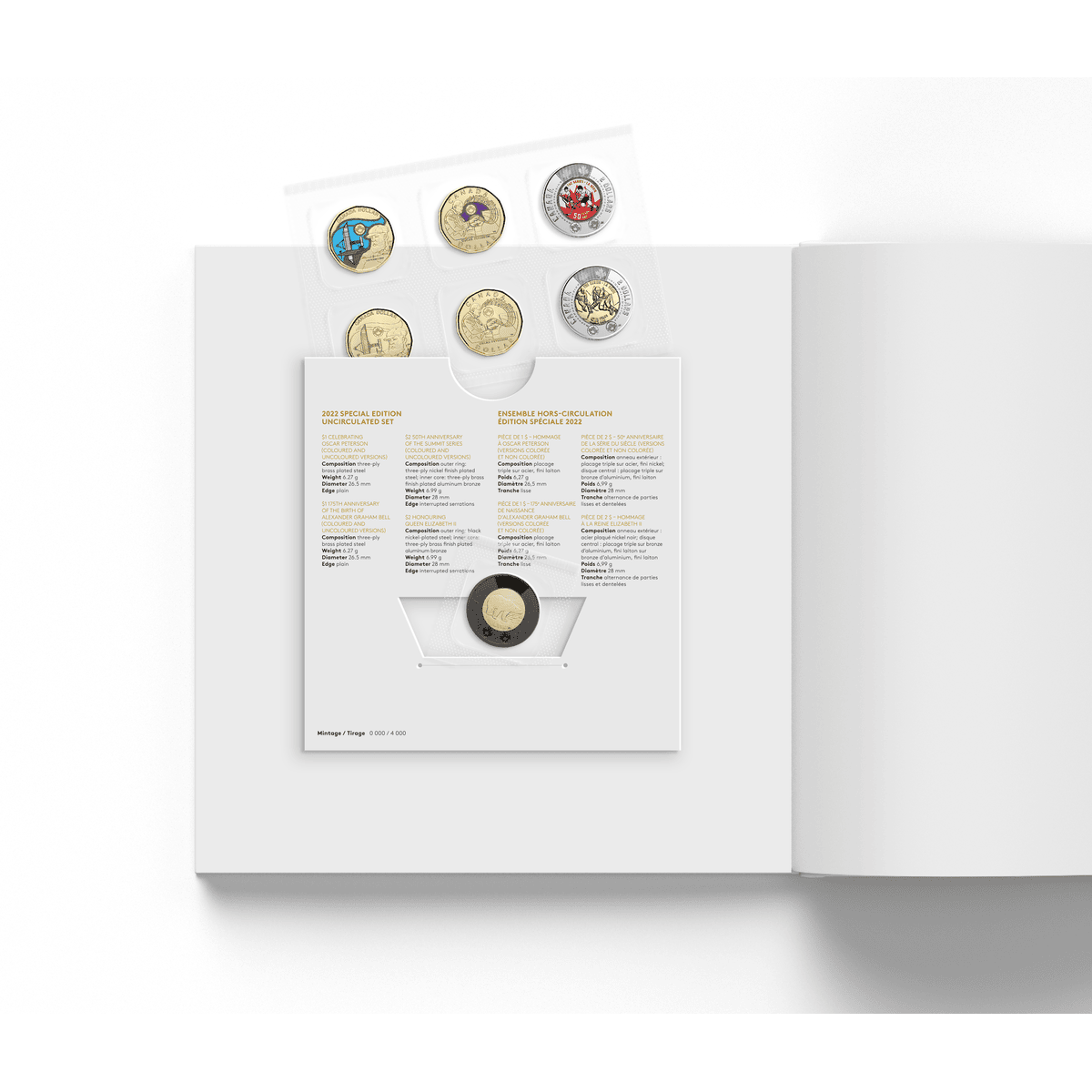 2022 Royal Canadian Mint Annual Collection Book