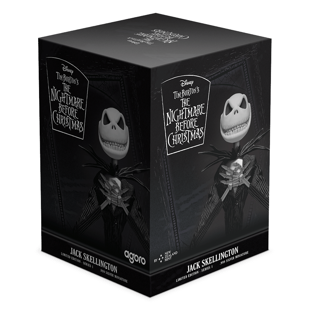 2024 Disney's The Nightmare Before Christmas: Jack Skellington - Pure Silver Miniature