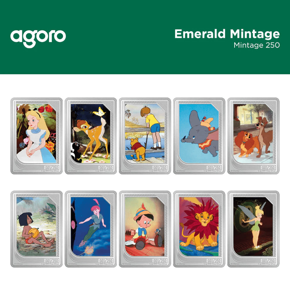 2024 $2 Disney Pure Silver Trading Coins