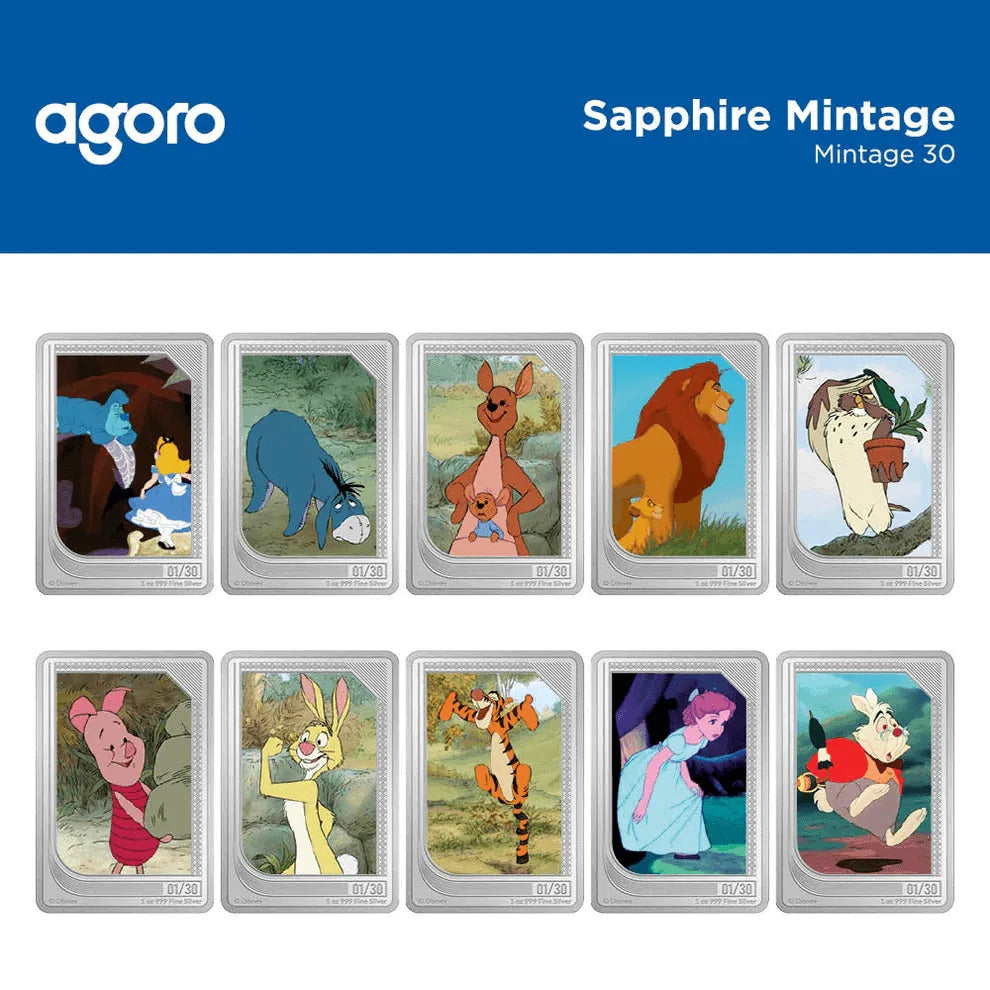 2024 $2 Disney Pure Silver Trading Coins