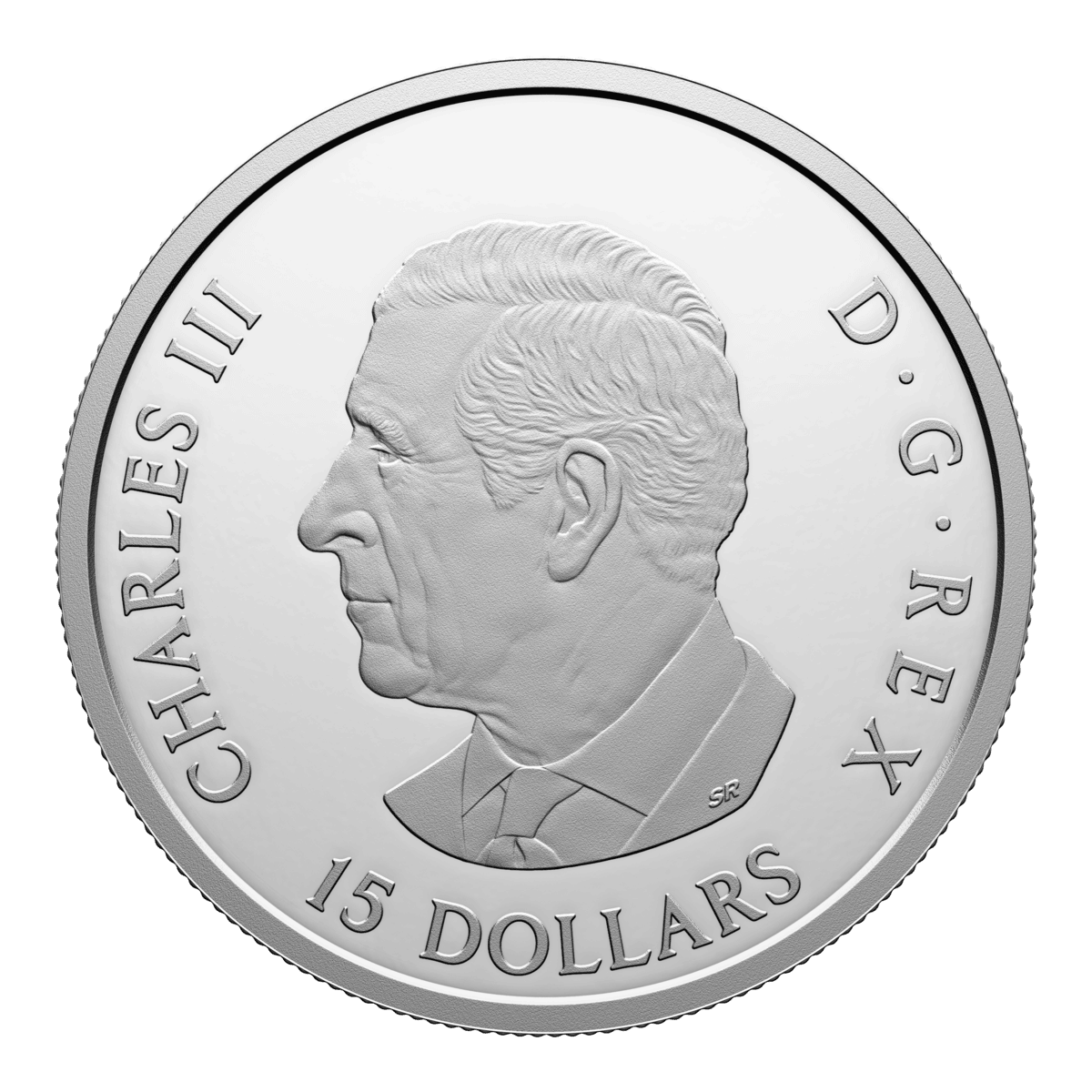 2025 $15 Tall Ships: Three-Masted Schooner - Pure Silver Coin