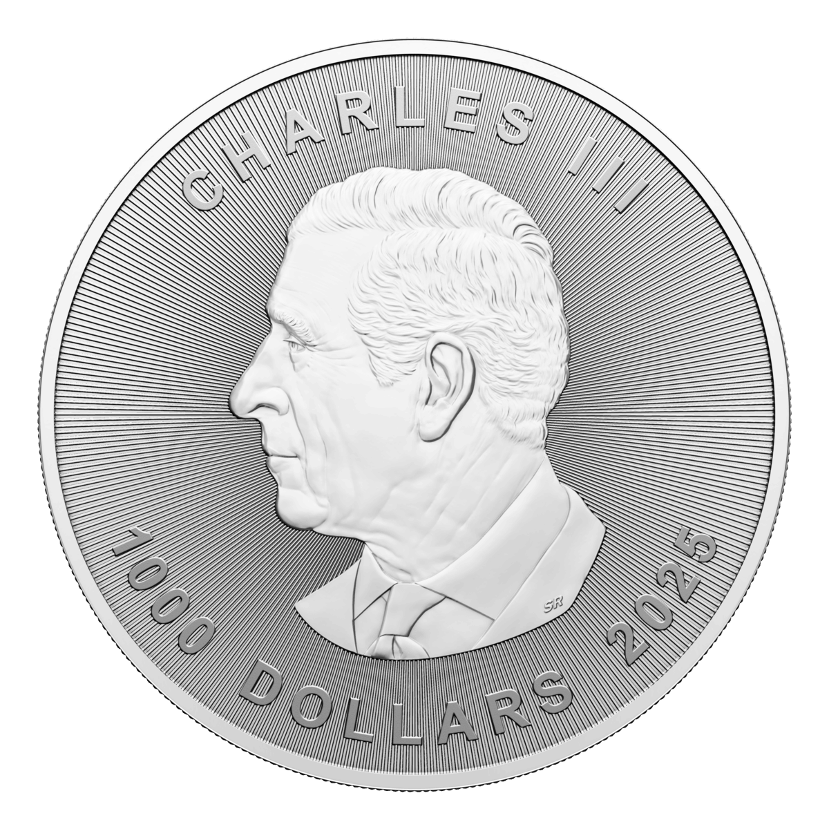2025 $1,000 10 Kilo Big Silver Maple Leaf - Pure Silver Coin