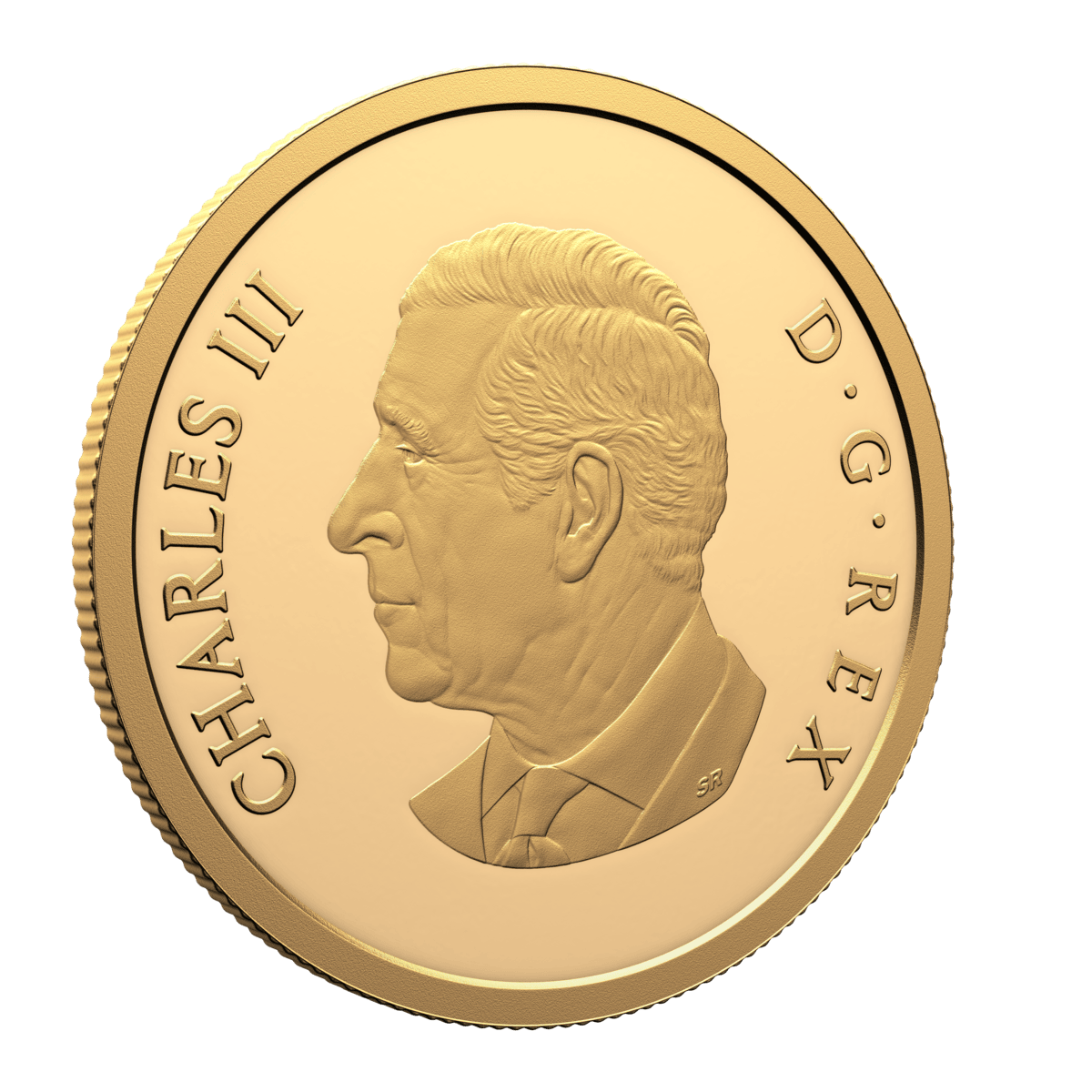 2025 $200 Tall Ships: Three-Masted Schooner - Pure Gold Coin