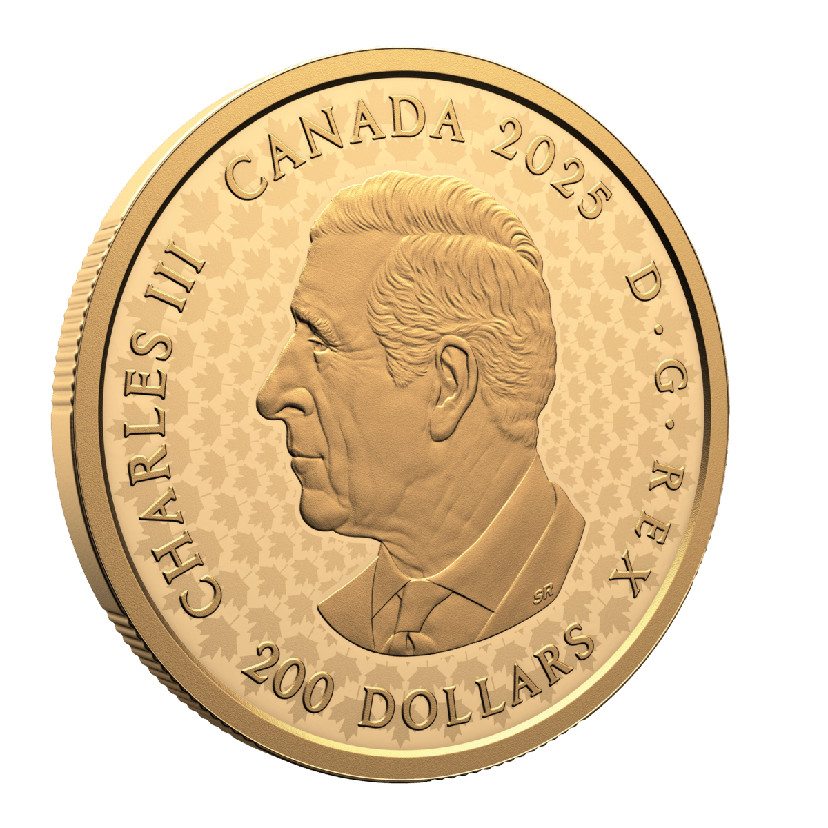 2025 $200 Great Hunters: Grey Wolf - Pure Gold Coin