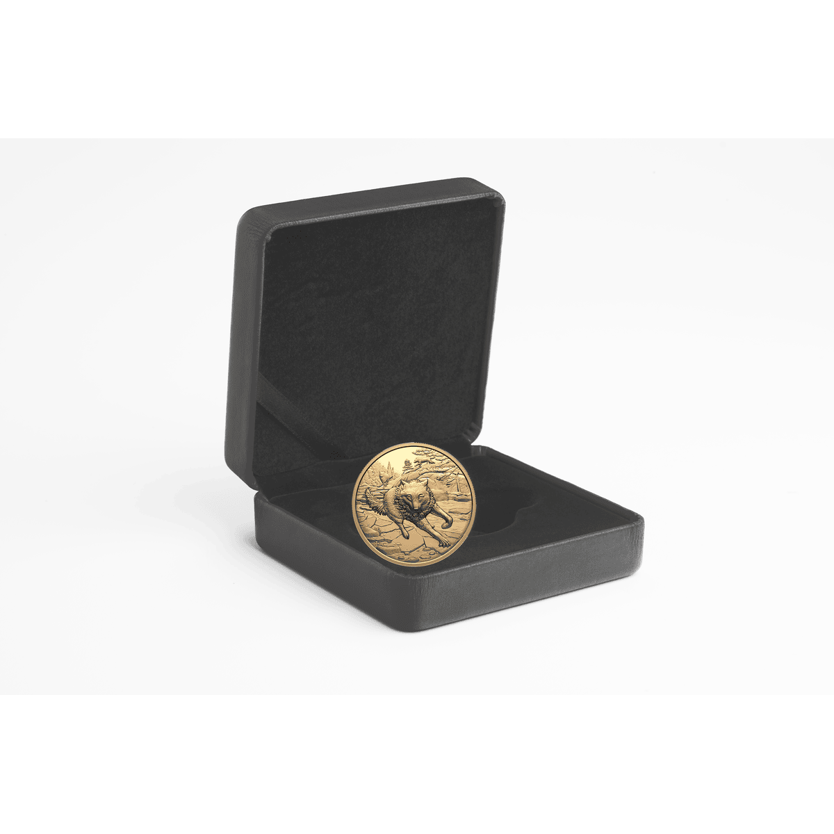 2025 $200 Great Hunters: Grey Wolf - Pure Gold Coin