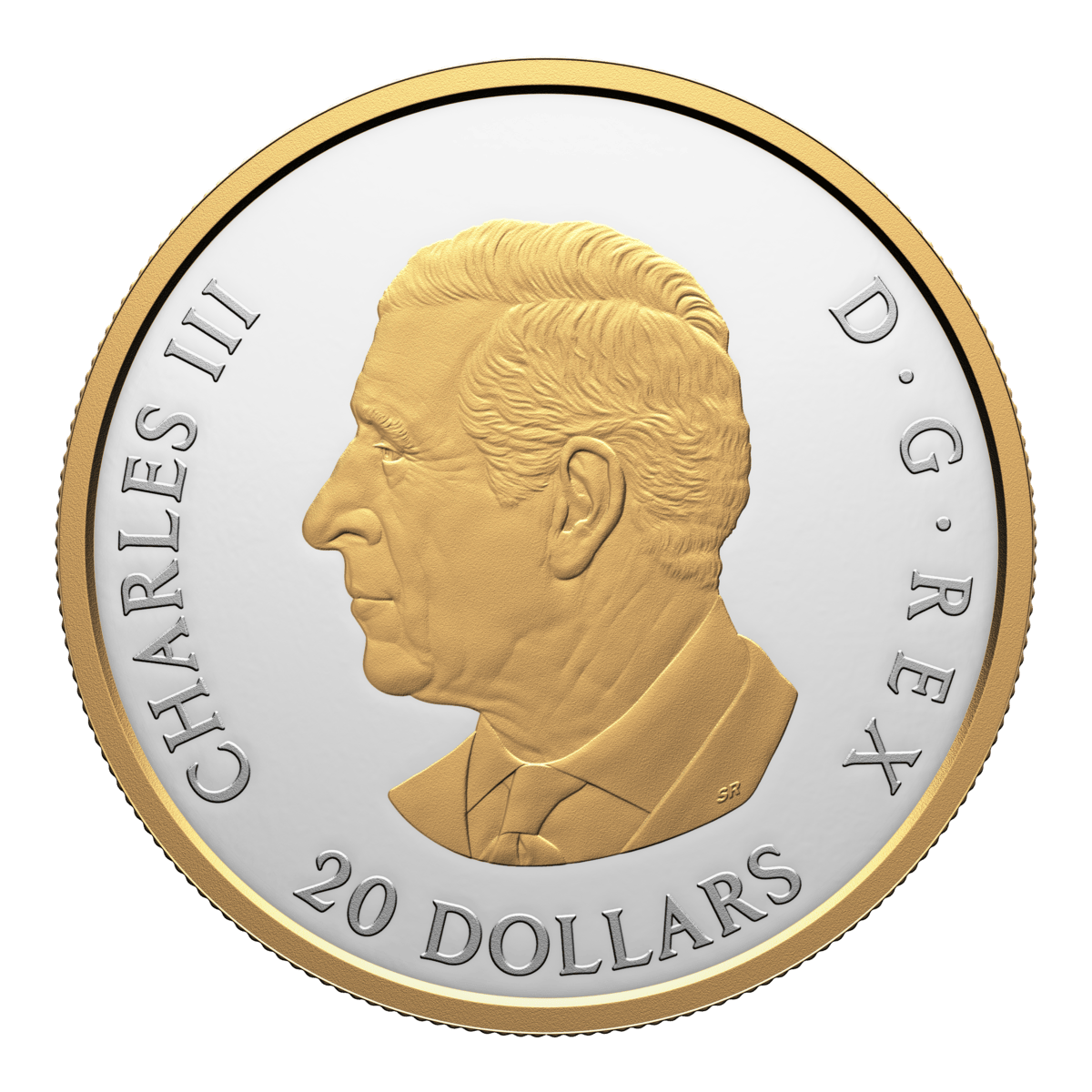 2025 $20 Animal Portraits: Elk - Pure Silver Coin