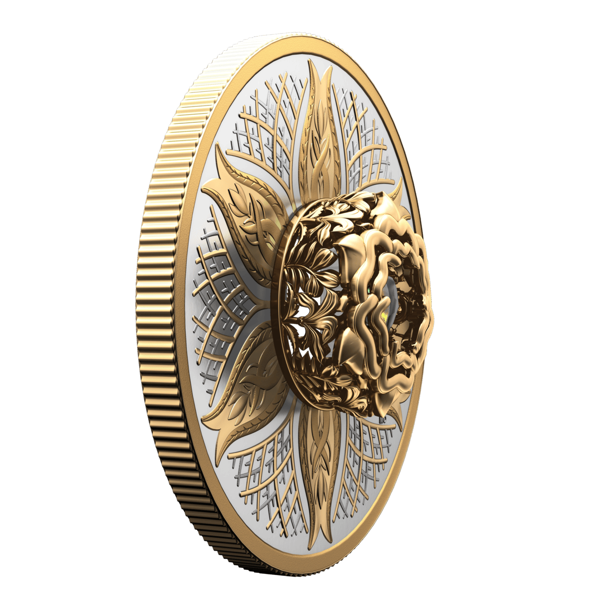 2025 $20 Dancing Ammolite: Elements of Nature Earth - Pure Silver Coin