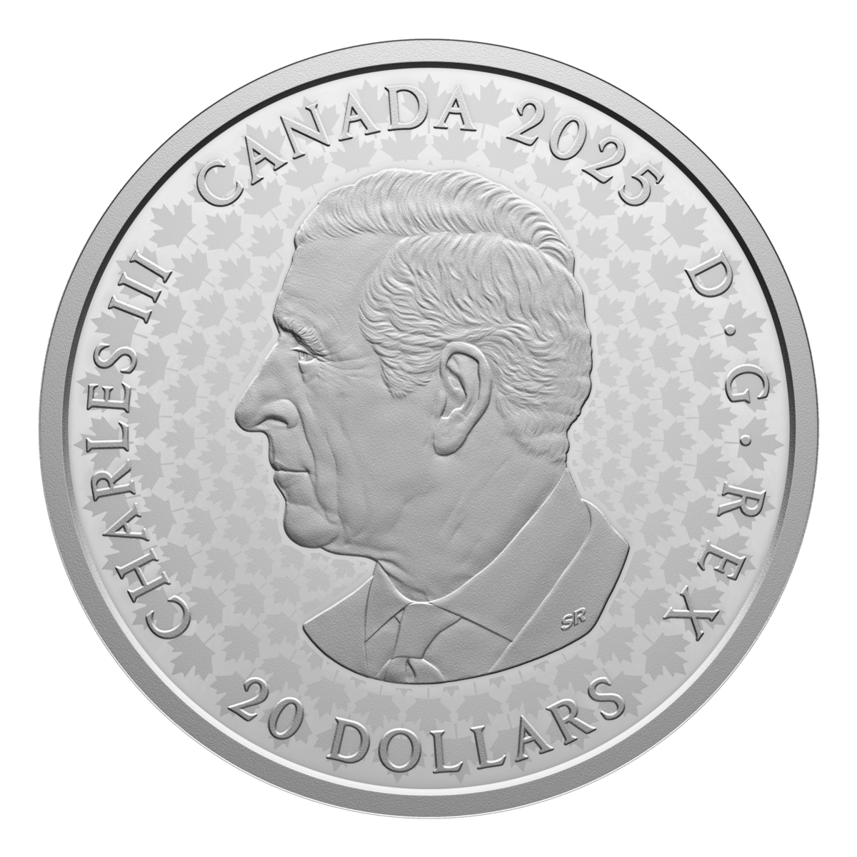 2025 $20 Great Hunters: Grey Wolf - Pure Silver Coin