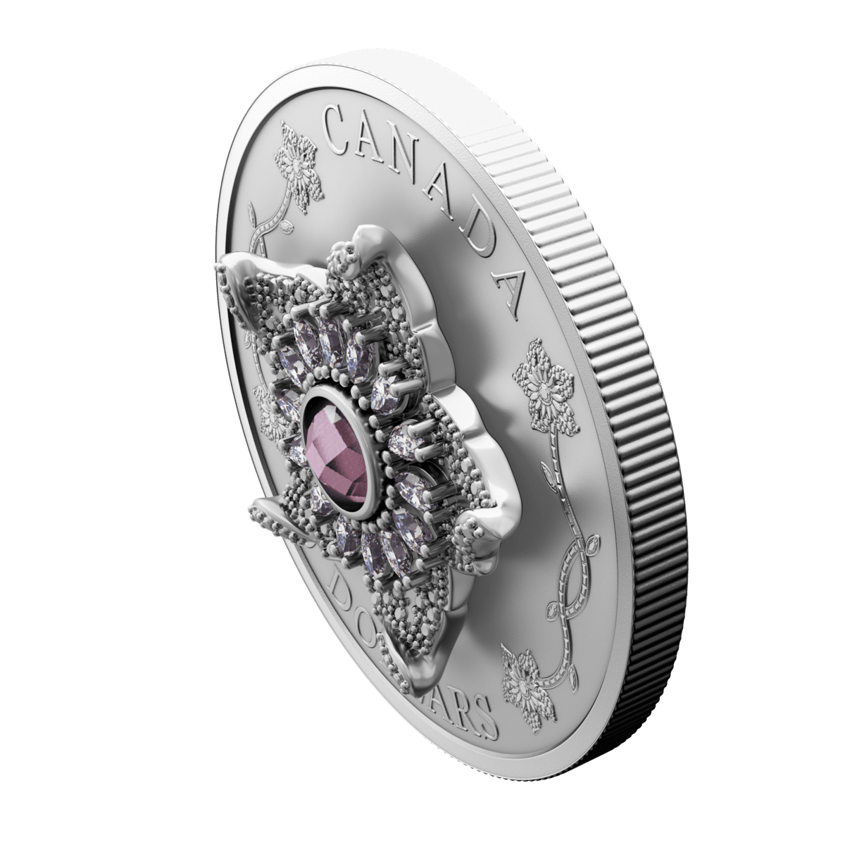 2025 $20 Williamson Diamond Brooch - Pure Silver Coin