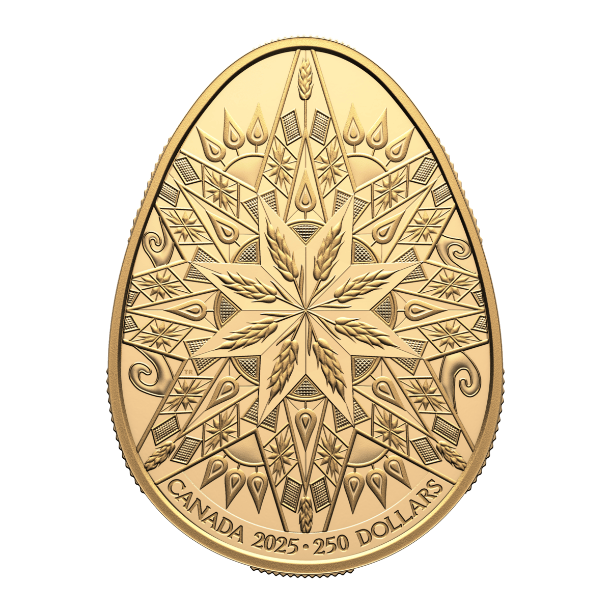 2025 $250 Pysanka - Pure Gold Coin