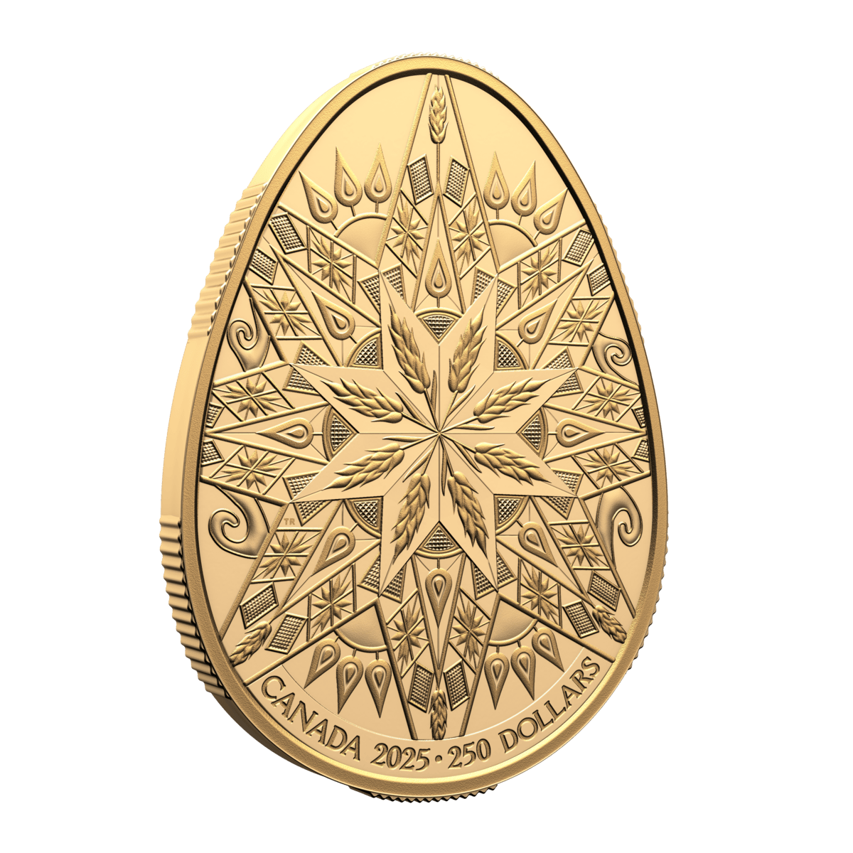 2025 $250 Pysanka - Pure Gold Coin